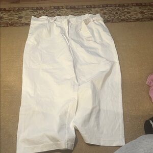 mark. Women's Cream Wide Leg Pants